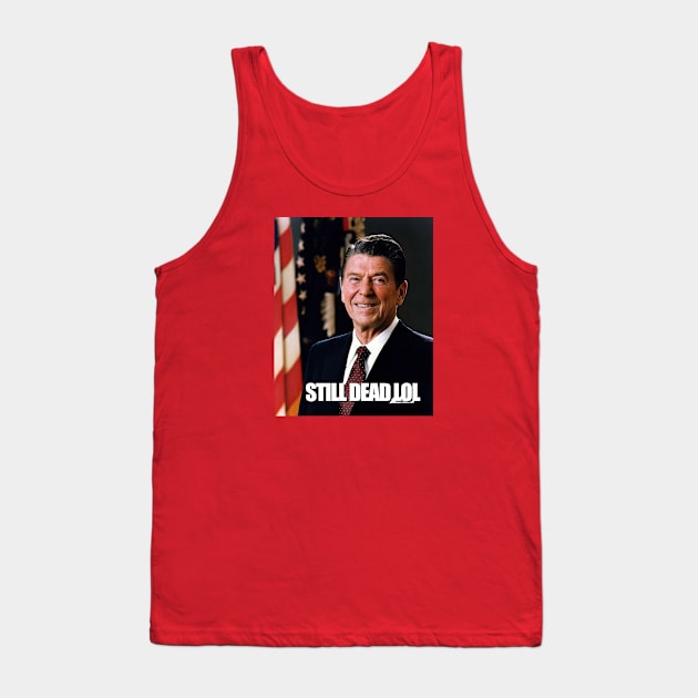 Important Reagan Updates Tank Top by Exceptionally Lazy Designs